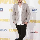 Cepeda en la premier de la película 'Campeones'