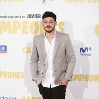 Cepeda en la premier de la película 'Campeones'