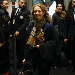 La Infanta Elena en la premier de la película 'Campeones'