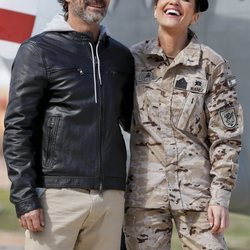 Rodolfo sancho y Paula Echevarría en la presentación de 'Los Nuestros 2'