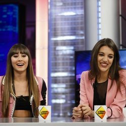 Aitana y Ana Guerra en su visita a 'El Hormiguero'