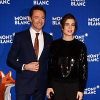 Hugh Jackman y Carlota Casiraghi en el evento de Montblanc