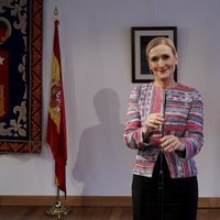 Rueda de prensa de Cristina Cifuentes para dar explicaciones sobre su máster