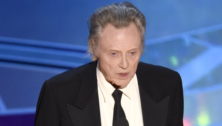 Christopher Walken en los premios Óscar de 2018