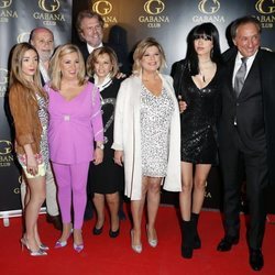 Alejandra Rubio junto a Terelu Campos, Carmen Borrego, María Teresa Campos y demás en su cumpleaños