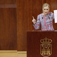 La presidenta de la Comunidad de Madrid en la Asamblea de Madrid