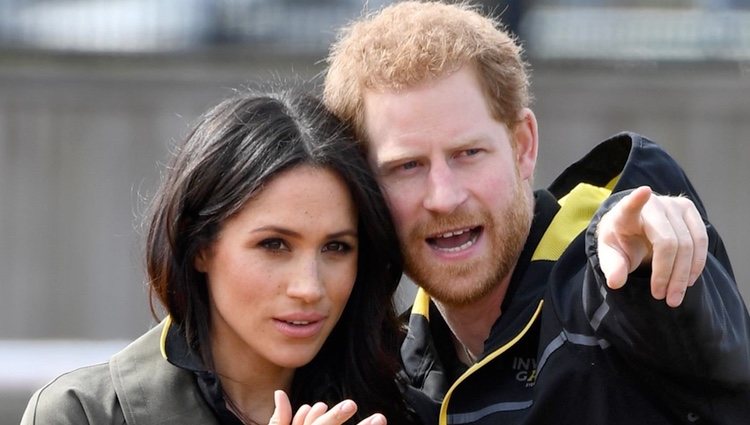 El Príncipe Harry y Meghan Markle presenciando las pruebas de los Juegos Invictus 2018