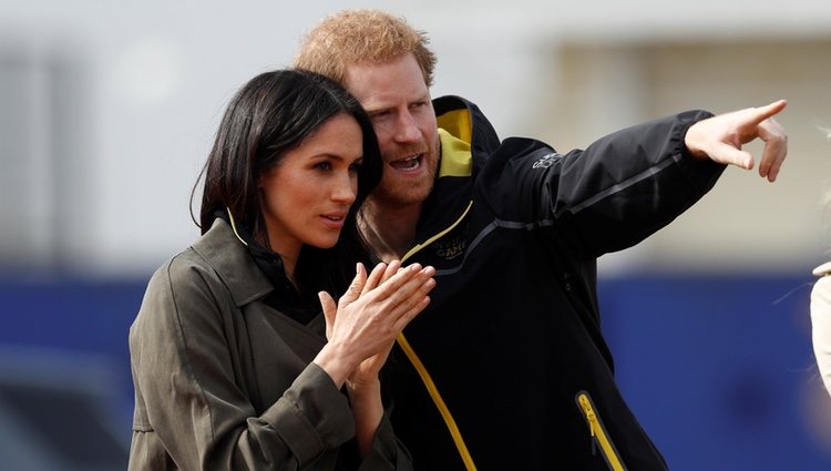 El Príncipe Harry y Meghan Markle durante las pruebas para los Juegos Invictus 2018