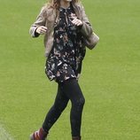 Amaia Romero en el Estadio Santiago Bernabéu