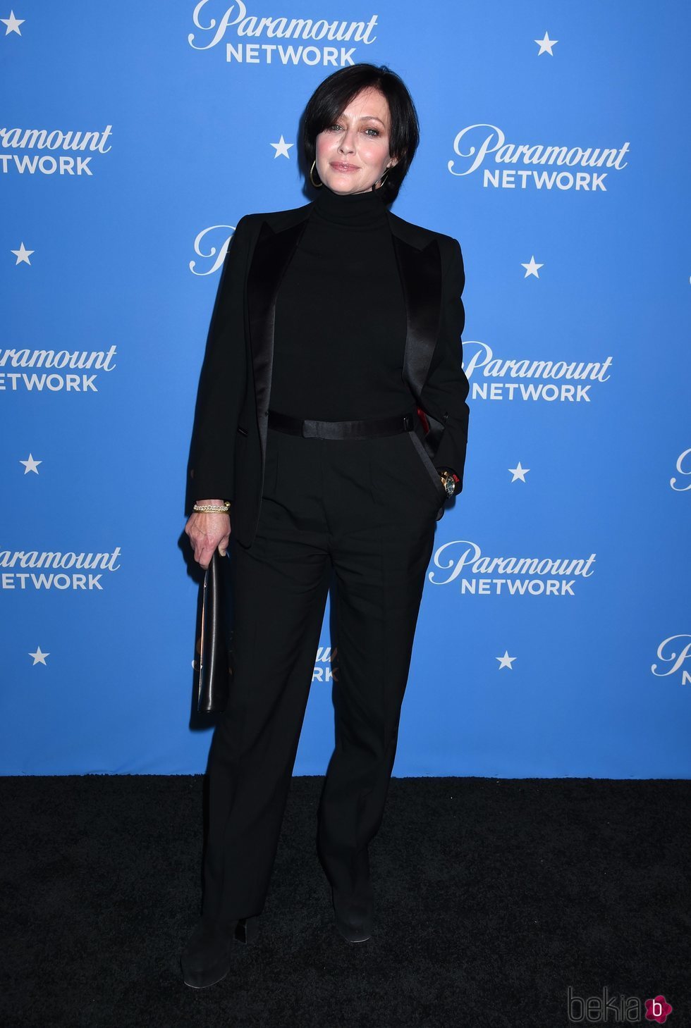 La actriz Shannen Doherty en la fiesta de lanzamiento de Paramount Network