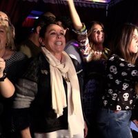 Isabel Pantoja, Anabel Pantoja e Irene Rosales en el concierto de Kiko Rivera