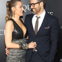 Blake lively y Ryan Reynolds acuden juntos al estreno de la película 'A quiet place' en Nueva York