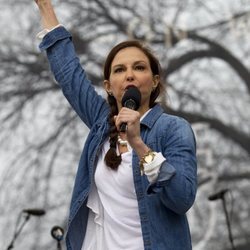 Ashley Judd en la Marcha por las Mujeres en Washington