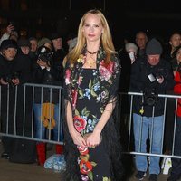 Lauren Santo Domingo en un desfile de Dolce & Gabbana en Nueva York