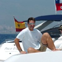 La Reina Letizia e Iñaki Urdangarin en Mallorca en 2004