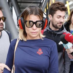 María Lapiedra fotografiada en el aeropuerto al abandonar 'Supervivientes 2018'