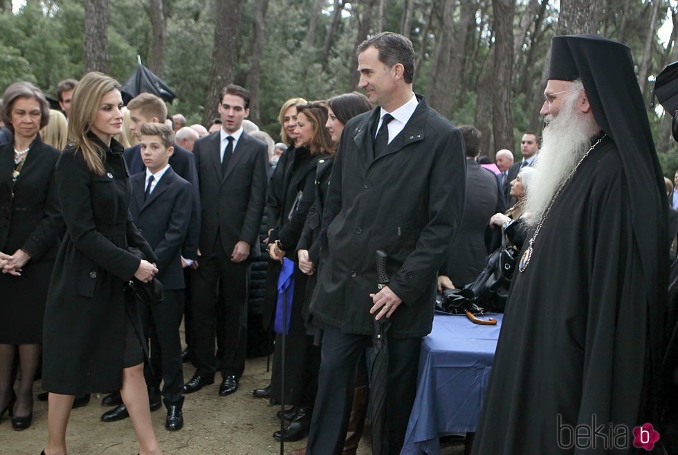 Los Reyes Felipe y Letizia en el 50 aniversario de la muerte de Pablo de Grecia