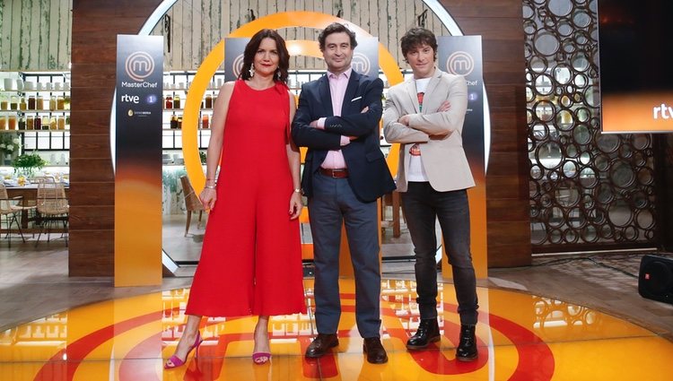 Los miembros del jurado de 'Masterchef 6' presentan la nueva edición del concurso