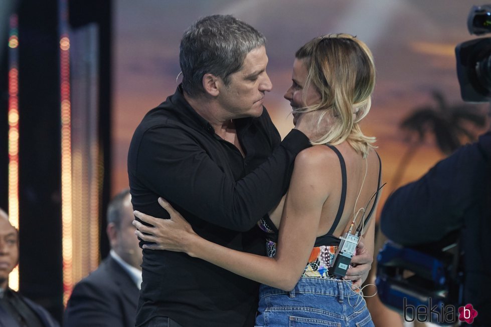 María Lapiedra se reencuentra con Gustavo González en la Gala 5 de 'Supervivientes 2018'