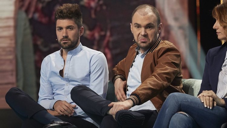 Alejandro Albalá y Cristian Suescun en la gala 5 de 'Supervivientes 2018'