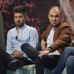 Alejandro Albalá y Cristian Suescun en la gala 5 de 'Supervivientes 2018'