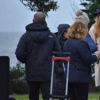 Nicole Kidman con un sombrero en el rodaje de la segunda temporada de 'Big Little Lies'