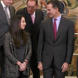 El Rey Felipe VI y Alejandra Romero, Duquesa de Suárez