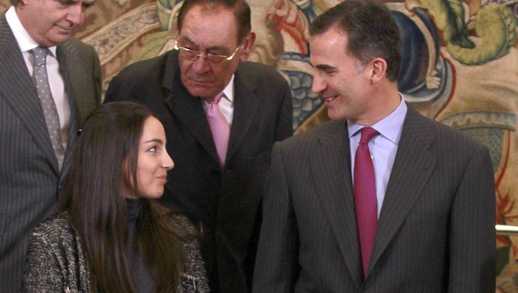 El Rey Felipe VI y Alejandra Romero, Duquesa de Suárez