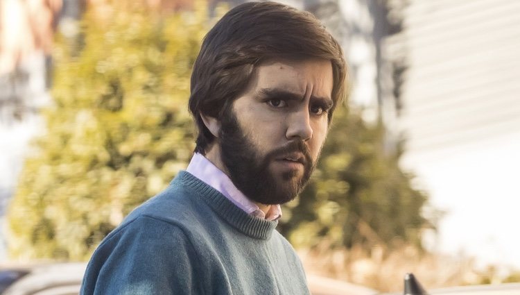 Pedro Armas, marido de Alejandra Romero, por las calles de Madrid