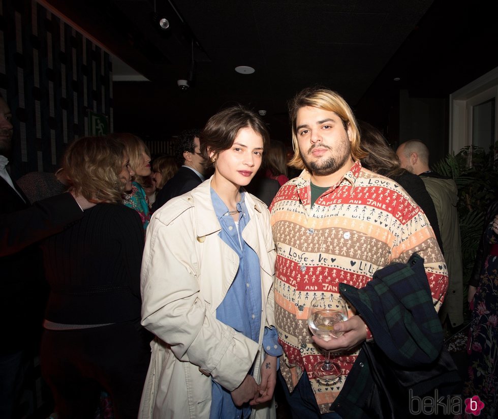 Alba Galocha y Brays Efe en la fiesta del cuarenta cumpelaños de Andrés Velencoso