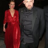 Cameron Diaz y Benji Madden en la fiesta preboda de Gwyneth Paltrow y su pormetido