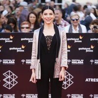 Irene Visedo en la alfombra roja del Festival de Málaga 2018