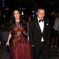 Demi Moore en la fiesta preboda de Gwyneth Paltrow y su pormetido