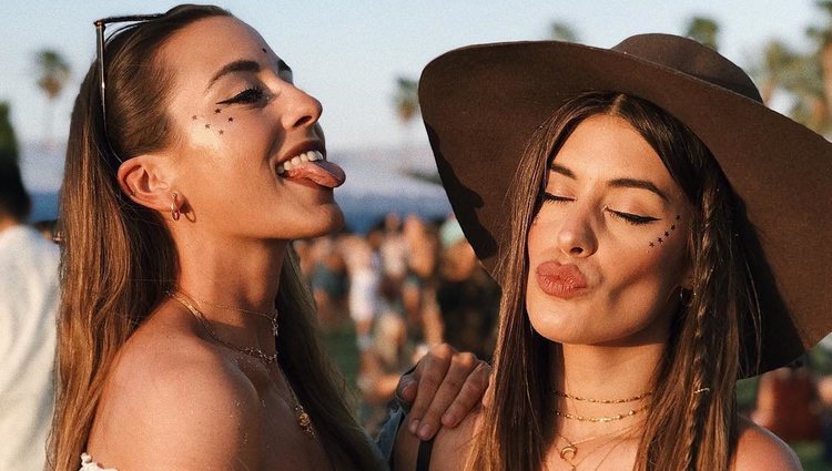 Las influencers Paula Gonu y Dulceida en el Festival Coachella 2018