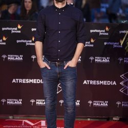 Raúl Arévalo en la alfombra roja del Festival de Málaga 2018