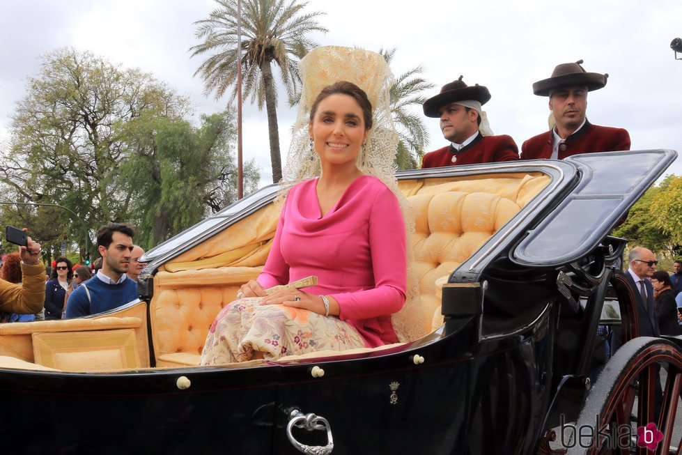 Paloma Segrelles en la Feria de Abril 2018