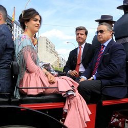 Cayetano Martínez de Irujo y Bárbara Mirjan en la Feria de Abril 2018