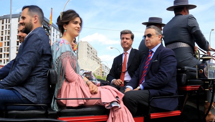 Cayetano Martínez de Irujo y Bárbara Mirjan en la Feria de Abril 2018