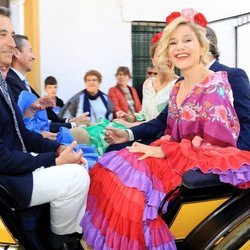 Eugenia Martínez de Irujo en la Feria de Abril 2018