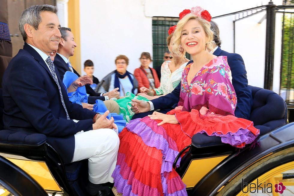 Eugenia Martínez de Irujo en la Feria de Abril 2018