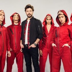 El reparto de 'La casa de papel' en la tercera temporada