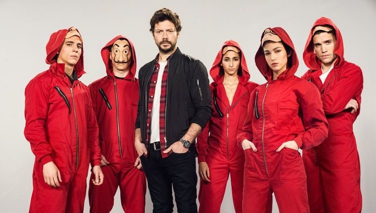 El reparto de 'La casa de papel' en la tercera temporada