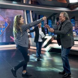 Joan Manuel Serrat bailando en 'El Hormiguero'