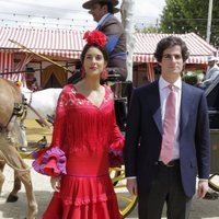 Fernando Fitz-James Stuart y Sofía Palazuelo en la Feria de Abril 2017