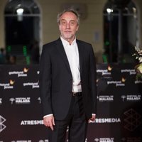 Gonzalo de Castro en la alfombra roja de una de las noches del Festival de Málaga 2018