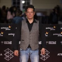 Jorge Sanz en la alfombra roja de una de las noches del Festival de Málaga 2018