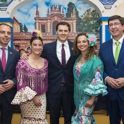 Albert Rivera disfrutando de la Feria de Abril 2018