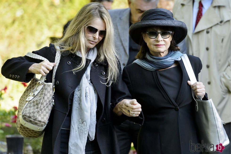 Catherine Oxenberg junto a su madre, la Princesa Isabel de Yugoslavia