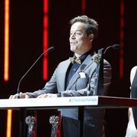 María León y Jorge Sanz durante la Gala de Clausura del Festival de Málaga 2018