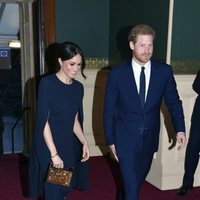 El Príncipe Harry y Meghan Markle en el concierto del 92 cumpleaños de la Reina